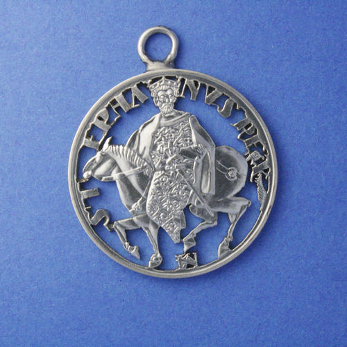 Ungarn 50 Forint <br> <br> Stephan I. der Heilige, König von Ungarn <br> <br> Silber <br> <br> ø 34 mm <br> <br> Standardausführung 210 €